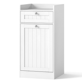 Costway Ντουλάπα Ρούχων με Ράφι και Συρτάρι για Μπάνιο 80 x 40,5 x ...