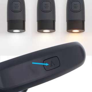 Izoxis Φωτιστικό Λαιμού Αναγνωστικό Νύχτας LED USB-C Επαναφορτιζόμε...