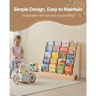 VEVOR Βιβλιοθήκη Montessori 5 Επιπέδων με Κρεμάστρες ETCWJJZMZ3146E...
