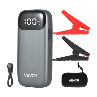 VEVOR Εκκινητής Μπαταρίας 6000A, Φορητός Ενισχυτής Ισχύος 12V, για ...