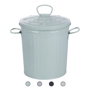 Galileo Κάδος απορριμμάτων με καπάκι και πλευρικές λαβές 18 L από κ...