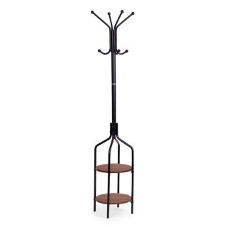 Επιδαπέδια Κρεμάστρα με 8 Γάντζους 180 cm Μαύρο Modernhome VKY-6036