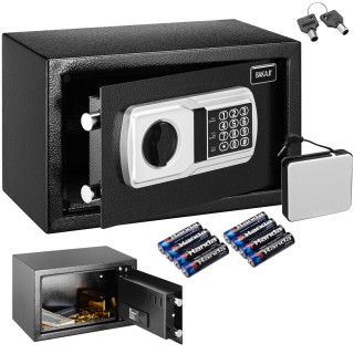 BAKAJI Ψηφιακός Ηλεκτρονικός Τοίχος Χρηματοκιβώτιο 31x20x20 cm Ασφά... BAKAJI Ψηφιακός Ηλεκτρονικός Τοίχος Χρηματοκιβώτιο 31x20x20 cm Ασφά...