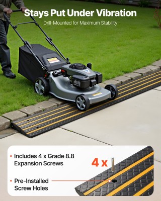 VEVOR Κύβος Ελαστικών Ράμπας Οχήματος (15 Τόνων, Διαστάσεις: 48.8 x...