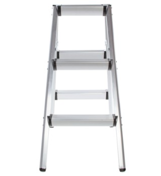 Αλουμινένια σκάλα 3 Σκαλοπατιών Διπλής Όψης 150kg M85591 MAR-POL