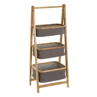 BAKAJI Φορητό Πτυσσόμενο Έπιπλο Μπάνιου με 3 Συρτάρια από Ξύλο Μπα... BAKAJI Φορητό Πτυσσόμενο Έπιπλο Μπάνιου με 3 Συρτάρια από Ξύλο Μπα...