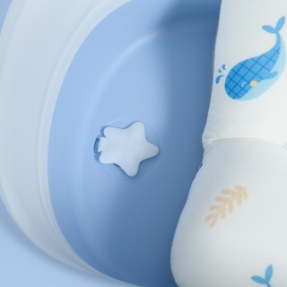 ZONEKIZ Πτυσσόμενη μπανιέρα για παιδιά 0-6 ετών με μαξιλάρι και 2 ρ... ZONEKIZ Πτυσσόμενη μπανιέρα για παιδιά 0-6 ετών με μαξιλάρι και 2 ρ...