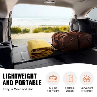 Αντικατάσταση Καλύμματος Carport VEVOR 10x20 ft, Αδιάβροχο & UV Προ...