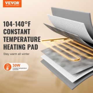 VEVOR Πτυσσόμενο Σπίτι Γάτας με Θερμαινόμενο Μαξιλάρι Γκρι Μεσαίο ... VEVOR Πτυσσόμενο Σπίτι Γάτας με Θερμαινόμενο Μαξιλάρι Γκρι Μεσαίο ...