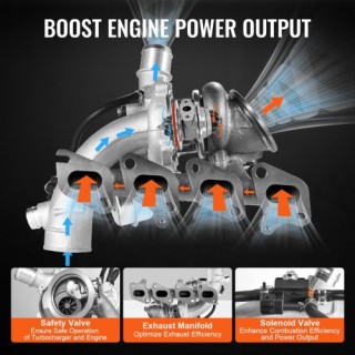 VEVOR  Σετ Τουρμπίνας με Βαλβίδα Chevy Cruze 2011-2019 1.4T  WLZYQT...