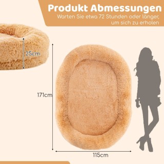 Costway Μεγάλο Κρεβάτι για Σκύλους και Ανθρώπους με Ορθοπεδικό Αφρ... Costway Μεγάλο Κρεβάτι για Σκύλους και Ανθρώπους με Ορθοπεδικό Αφρ...