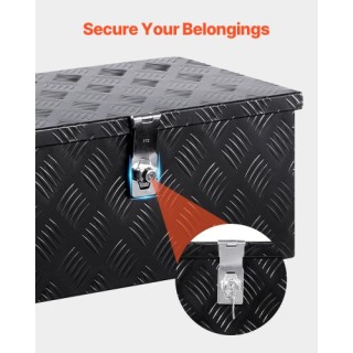 VEVOR Βαρέως Τύπου Αλουμινένιο Κουτί Εργαλείων για Φορτηγά και RV Μ...