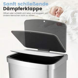 Αυτόματος Κάδος Απορριμμάτων 50 Lt με Αισθητήρα και Καπάκι COSTW... Αυτόματος Κάδος Απορριμμάτων 50 Lt με Αισθητήρα και Καπάκι COSTW...