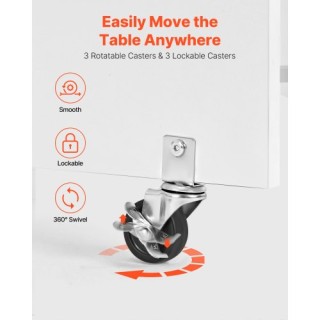 VEVOR Πτυσσόμενο Τραπέζι Ραπτικής με Ντουλάπι, Λευκό – Πολυχρηστικό... VEVOR Πτυσσόμενο Τραπέζι Ραπτικής με Ντουλάπι, Λευκό – Πολυχρηστικό...