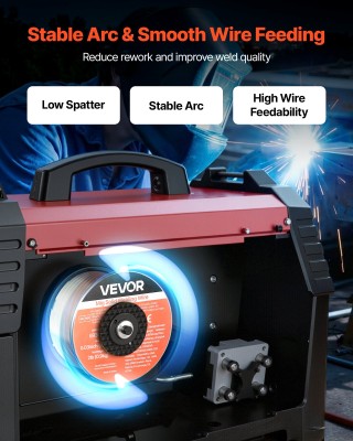 VEVOR Συρματόσχοινο MIG ER308L 0.8mm 0.9kg για Ανοξείδωτη Συγκόλλησ... VEVOR Συρματόσχοινο MIG ER308L 0.8mm 0.9kg για Ανοξείδωτη Συγκόλλησ...