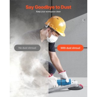 VEVOR Γωνιακός Τροχός Σκονιστήρας 4-5 ιντσών με 6 Ροδέλες Σύνδεση σ...