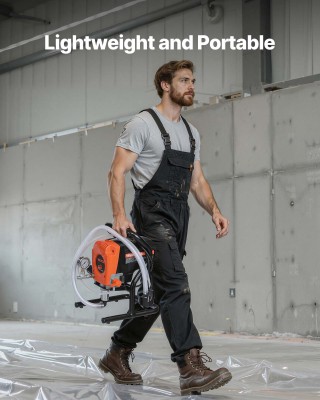 VEVOR Πιστόλι Βαφής Airless 900W με Αξεσουάρ Καθαρισμού ZSSPTJ900W0...