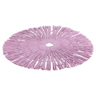 Villa DEste  Σετ 6 τμχ Στρογγυλό πλεκτό σουπλά 38 εκ. από χαρτί Cal...