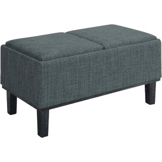 BAKAJI Πουφ Κασετίνα Αποθήκευσης με Μαξιλάρια 2σε1 Πάγκος Υποπόδιο... BAKAJI Πουφ Κασετίνα Αποθήκευσης με Μαξιλάρια 2σε1 Πάγκος Υποπόδιο...