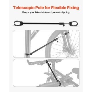 VEVOR Ρυθμιζόμενη Βάση Επισκευής Ποδηλάτου με Δίσκο Εργαλείων 85 lb... VEVOR Ρυθμιζόμενη Βάση Επισκευής Ποδηλάτου με Δίσκο Εργαλείων 85 lb...