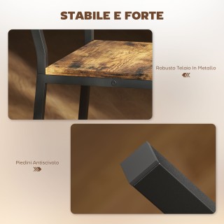 HOMCOM Σετ 2 Μπαρ Σκαμπό με Πλάτη και Ενσωματωμένο Στήριγμα Ποδιών ... HOMCOM Σετ 2 Μπαρ Σκαμπό με Πλάτη και Ενσωματωμένο Στήριγμα Ποδιών ...