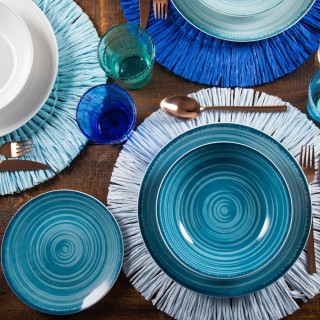 Villa DEste Σετ 6τμχ Πιάτο φρούτου από πορσελάνη 19 εκ. Baita Acqu... Villa DEste Σετ 6τμχ Πιάτο φρούτου από πορσελάνη 19 εκ. Baita Acqu...