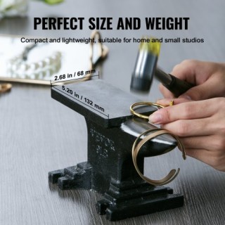 Αμόνι Μονής Κέρατος VEVOR 4kg, Χυτοχάλυβας, Σφυρηλάτηση & Μορφοποίη...