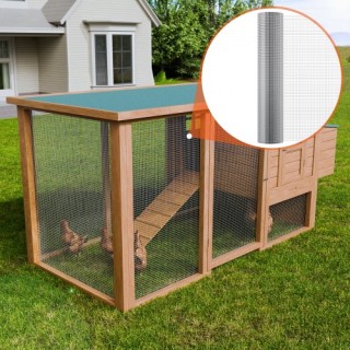 Πλέγμα VEVOR 1/2 36x50ft 19 Ga για Περίφραξη Κοτόπουλων  DXGSWL36IN...