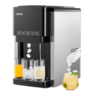 VEVOR Διανομέας Νερού & Πάγου 3-σε-1 Πάγκου, Παραγωγή 16 KG/24H, 12...