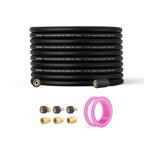 Εύκαμπτο Λάστιχο Υψηλής Πίεσης για Πλυστικό 1/4 30.5 m 4200 PSI VEV... Εύκαμπτο Λάστιχο Υψηλής Πίεσης για Πλυστικό 1/4 30.5 m 4200 PSI VEV...