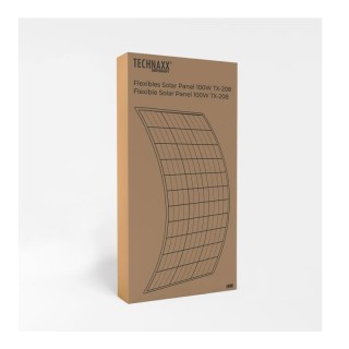 Εύκαμπτο Μονοκρυσταλλικό Φωτοβολταϊκό Πάνελ 100 W 18 V Technaxx TX-208 Εύκαμπτο Μονοκρυσταλλικό Φωτοβολταϊκό Πάνελ 100 W 18 V Technaxx TX-208
