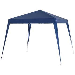 Outsunny Folding Garden Gazebo 2,4x2,4m με Ατσάλινο Κατασκευή και Α...