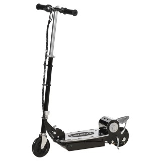HomCom Electric Scooter για Παιδιά με Φρένο και Kickstand, Μαύρο AA...