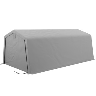 Outsunny Car and Party Tent με 2 πλαϊνά παράθυρα, από γαλβανισμένο ...