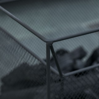 Outsunny Φορητό Ξύλο Φωτιά Κήπου με Πόκερ 45x45x43cm Μαύρο 842-214 Outsunny Φορητό Ξύλο Φωτιά Κήπου με Πόκερ 45x45x43cm Μαύρο 842-214