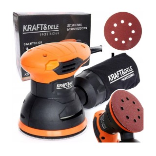 Έκκεντρο Τριβείο 125 mm 1100 W King Series Χρώματος Πορτοκαλί Kraft... Έκκεντρο Τριβείο 125 mm 1100 W King Series Χρώματος Πορτοκαλί Kraft...