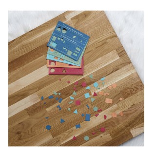 Εκπαιδευτικό Ξύλινο Παιχνίδι Montessori Σχήματα Jeux 2 Momes EA10282 Εκπαιδευτικό Ξύλινο Παιχνίδι Montessori Σχήματα Jeux 2 Momes EA10282