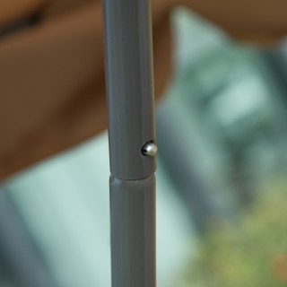 Outsunny Διπλό Κρεβάτι 2 Θέσεων Ρυθμιζόμενο Ηλιοκαμπάκι για Εξωτερι... Outsunny Διπλό Κρεβάτι 2 Θέσεων Ρυθμιζόμενο Ηλιοκαμπάκι για Εξωτερι...