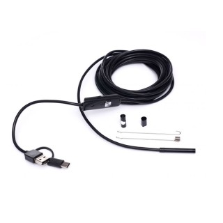 Ενδοσκοπική Κάμερα με Καλώδιο 5 m και Φωτισμό LED Kraft&Dele KD-10412