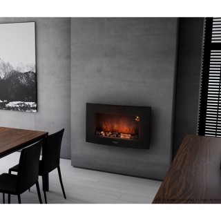 Ηλεκτρικό Τζάκι Επιτοίχιο 1000/2000 W με Τηλεχειριστήριο Ready Warm...