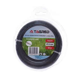 Ενισχυμένο Νήμα Μεσινέζας Θαμνοκοπτικού 2.4 mm x 50 m TAGRED TA479 Ενισχυμένο Νήμα Μεσινέζας Θαμνοκοπτικού 2.4 mm x 50 m TAGRED TA479