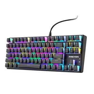 Ενσύρματο Μηχανικό Πληκτρολόγιο USB με RGB Φωτισμό US Blue Blitz Cl... Ενσύρματο Μηχανικό Πληκτρολόγιο USB με RGB Φωτισμό US Blue Blitz Cl...