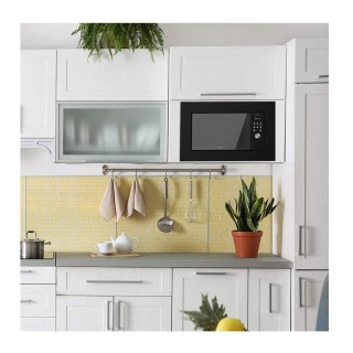 Εντοιχιζόμενος Φούρνος Μικροκυμάτων με Γκριλ 20 Lt 700 W Χρώματος Μ... Εντοιχιζόμενος Φούρνος Μικροκυμάτων με Γκριλ 20 Lt 700 W Χρώματος Μ...