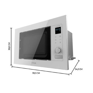 Εντοιχιζόμενος Φούρνος Μικροκυμάτων με Γκριλ 21 Lt 1200 W Cecotec G... Εντοιχιζόμενος Φούρνος Μικροκυμάτων με Γκριλ 21 Lt 1200 W Cecotec G...