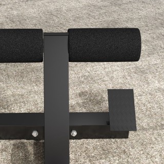 SPORTNOW Ρωμαϊκή καρέκλα ρυθμιζόμενη σε ύψος με παχιά επένδυση, από...