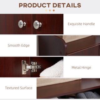 HOMCOM Μοντέρνο Ξύλινο ντουλάπι παπουτσιών που εξοικονομεί χώρο για... HOMCOM Μοντέρνο Ξύλινο ντουλάπι παπουτσιών που εξοικονομεί χώρο για...