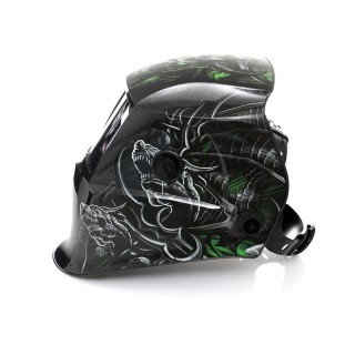 Επαγγελματικό Αυτόματο Κράνος Συγκόλλησης Χρώματος Μαύρο Kraft&Dele...