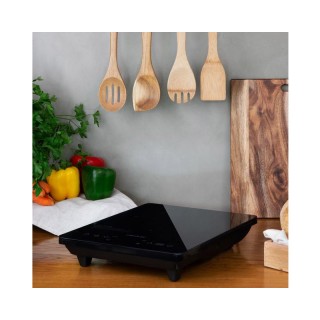 Επαγωγική Εστία 2000 W Cecotec Full Crystal Onyx CEC-03069 Επαγωγική Εστία 2000 W Cecotec Full Crystal Onyx CEC-03069