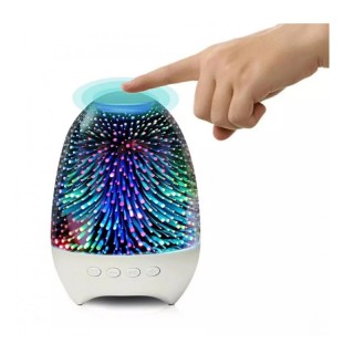 Επαναφορτιζόμενη Λάμπα Αφής LED με Ηχείο Bluetooth 3.7V MWS19302