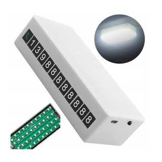 Επαναφορτιζόμενη Μαγνητική Πινακίδα Προσωρινής Στάθμευσης με LED Φω... Επαναφορτιζόμενη Μαγνητική Πινακίδα Προσωρινής Στάθμευσης με LED Φω...